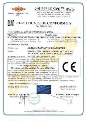 CE Certifications CE Certifications