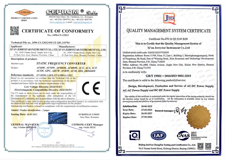 Voltage and Frequency Stabilizer Voltage and Frequency Stabilizer