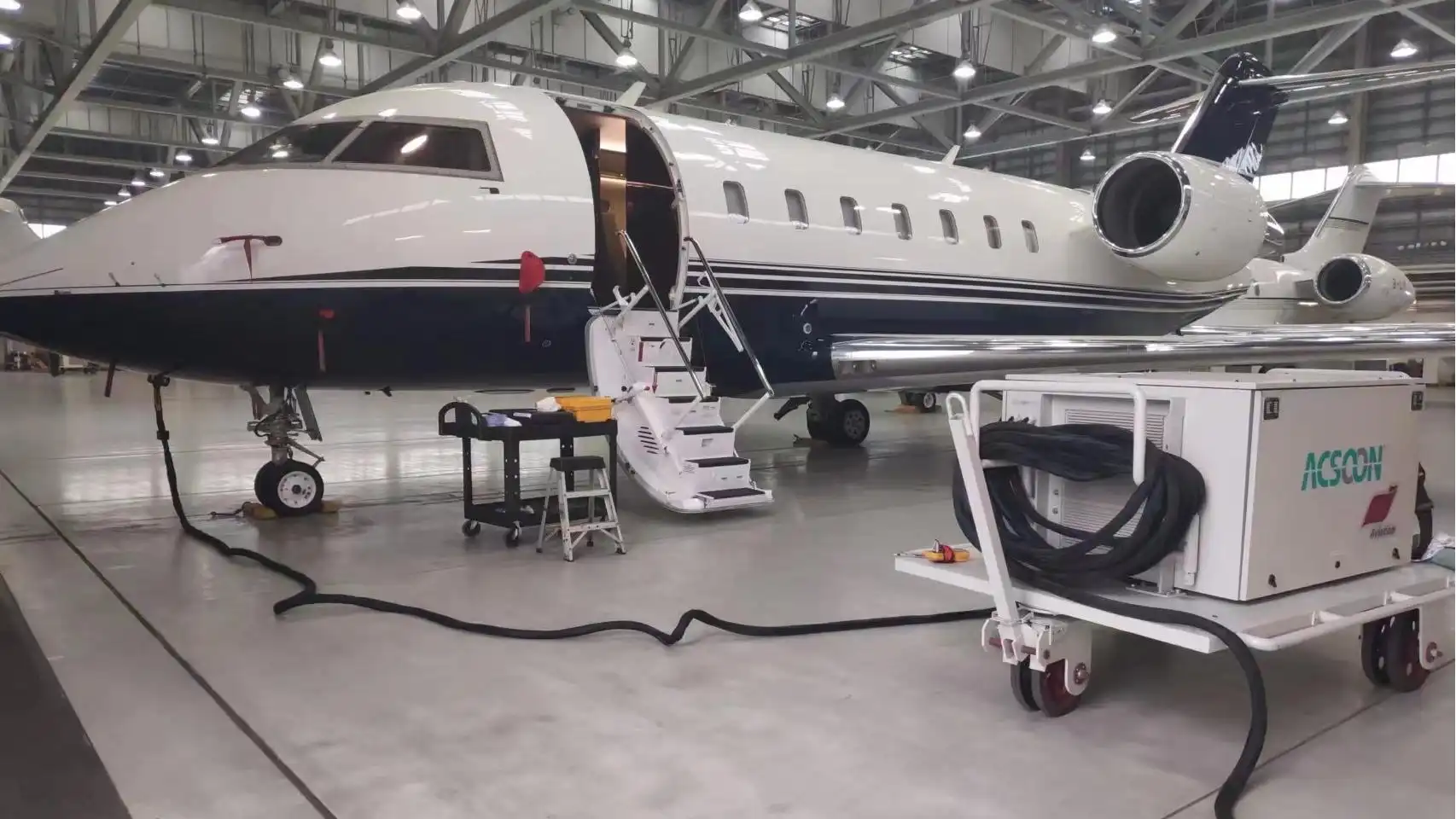 Integrating Aircraft Frequency Converter for Rig Communication Systems